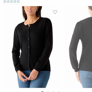 Ellen Tracy Black Women's Cardigan